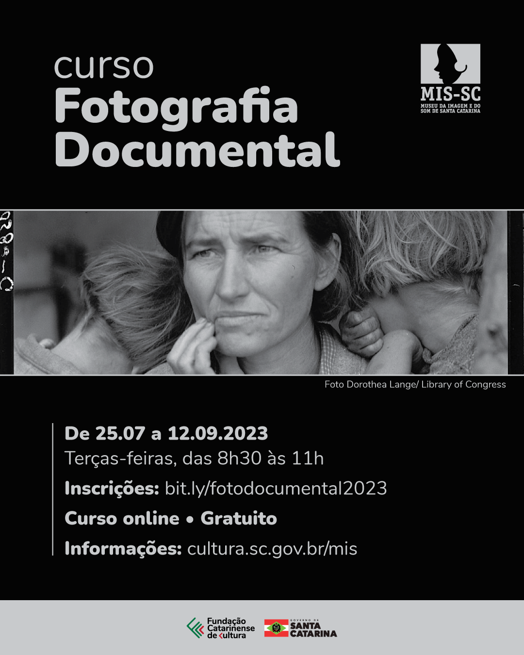 MIS/SC abre inscrições para série de palestras gratuitas sobre fotografia  de moda - ACN - Agência Catarinense de Notícias