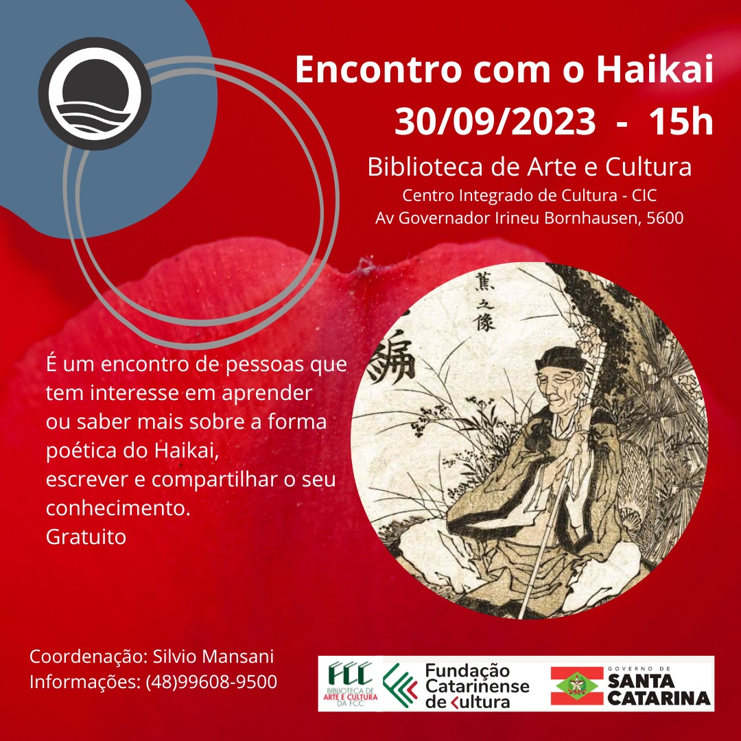 FCC - Fundação Catarinense De Cultura - Encontro Com O Haikai - Edição ...